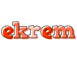 Ekrem paint logo