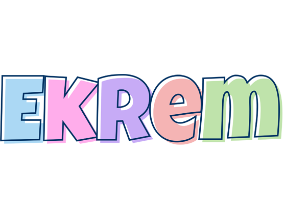 Ekrem pastel logo
