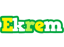 Ekrem soccer logo