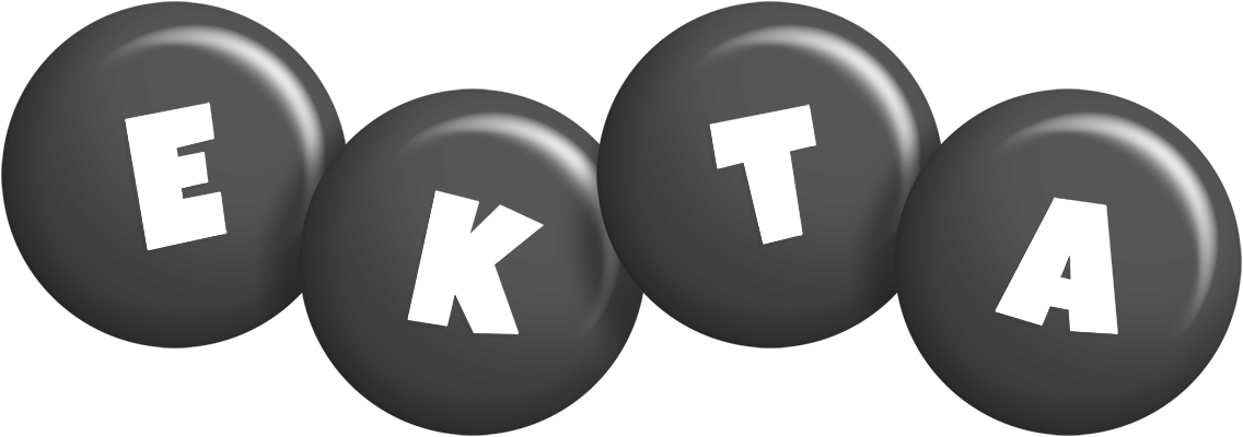 Ekta candy-black logo