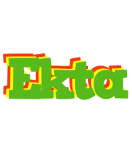 Ekta crocodile logo