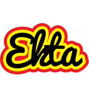 Ekta flaming logo