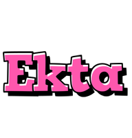 Ekta girlish logo