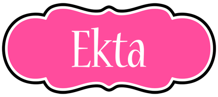 Ekta invitation logo