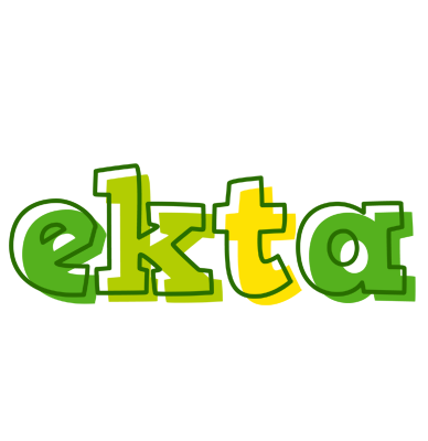 Ekta juice logo