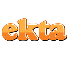 Ekta orange logo