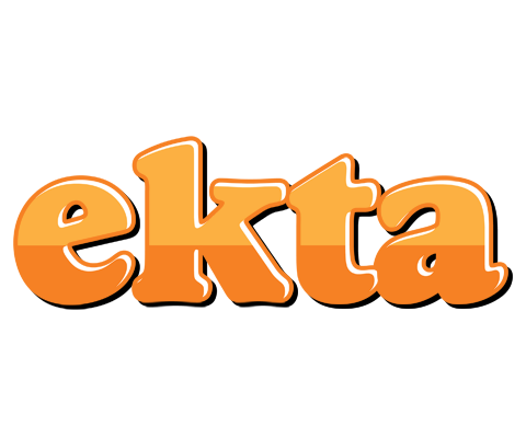 Ekta orange logo