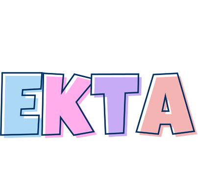 Ekta pastel logo