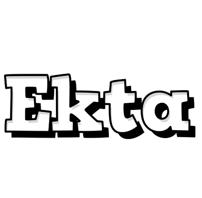 Ekta snowing logo
