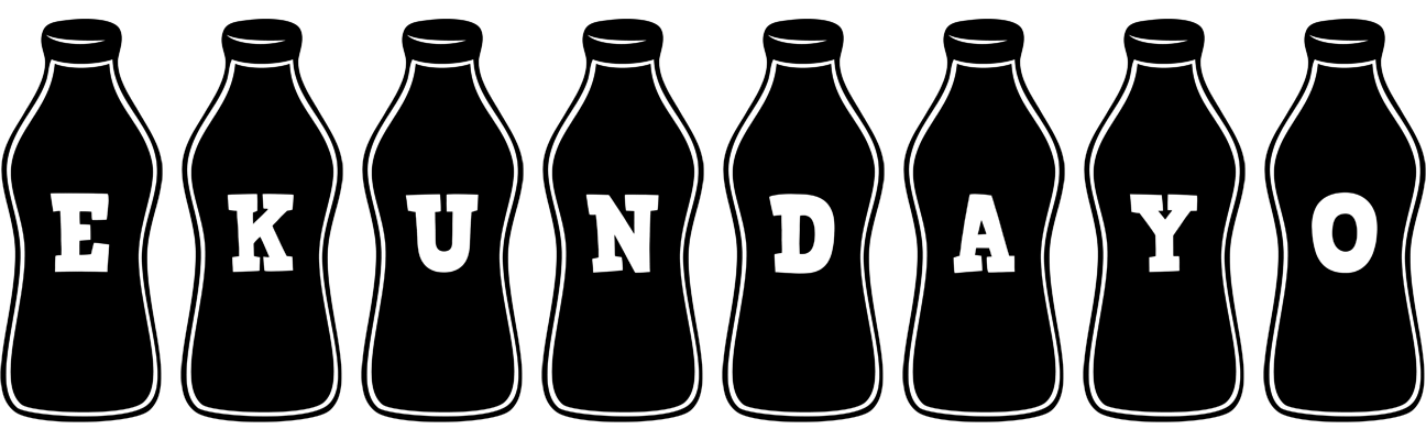 Ekundayo bottle logo