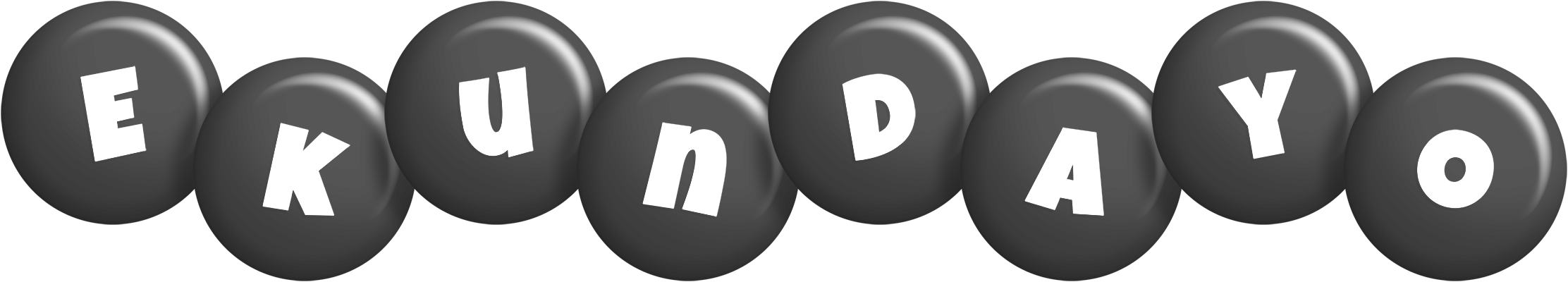 Ekundayo candy-black logo