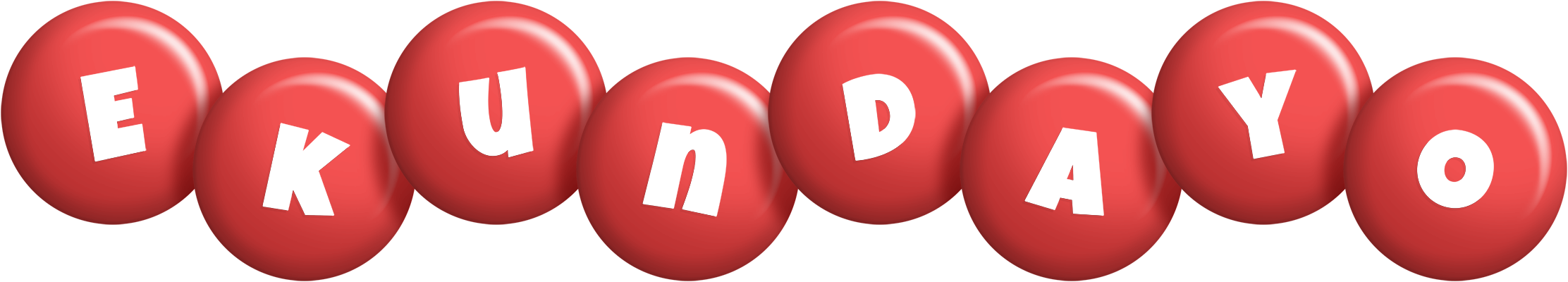 Ekundayo candy-red logo