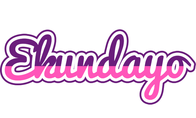 Ekundayo cheerful logo