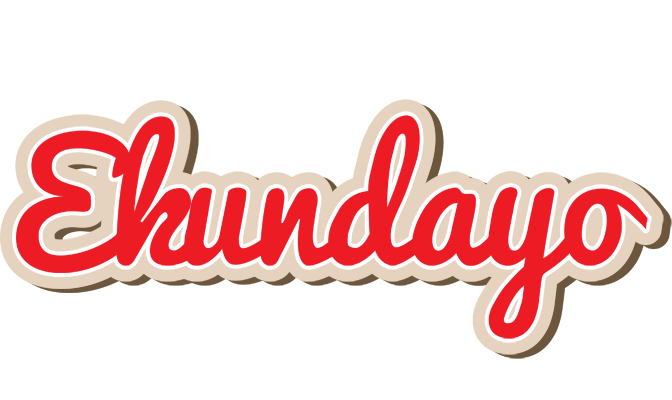 Ekundayo chocolate logo