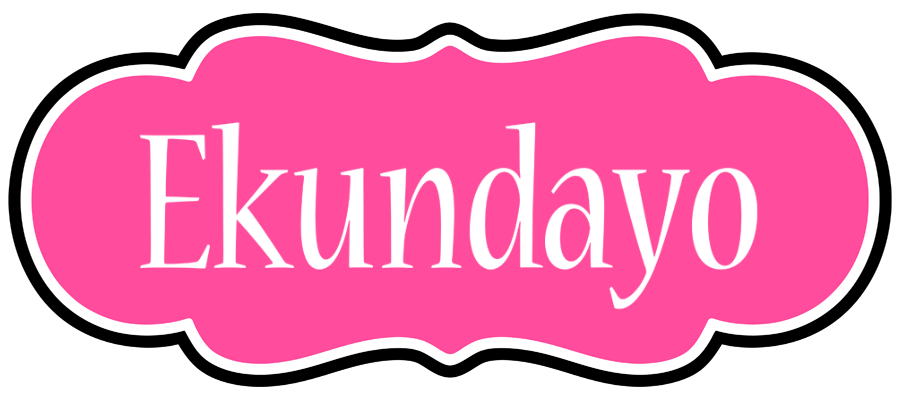 Ekundayo invitation logo