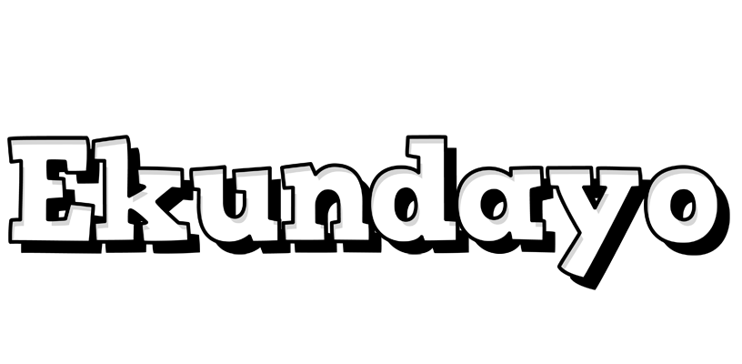 Ekundayo snowing logo