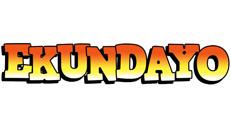 Ekundayo sunset logo