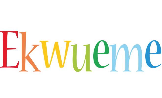 Ekwueme birthday logo