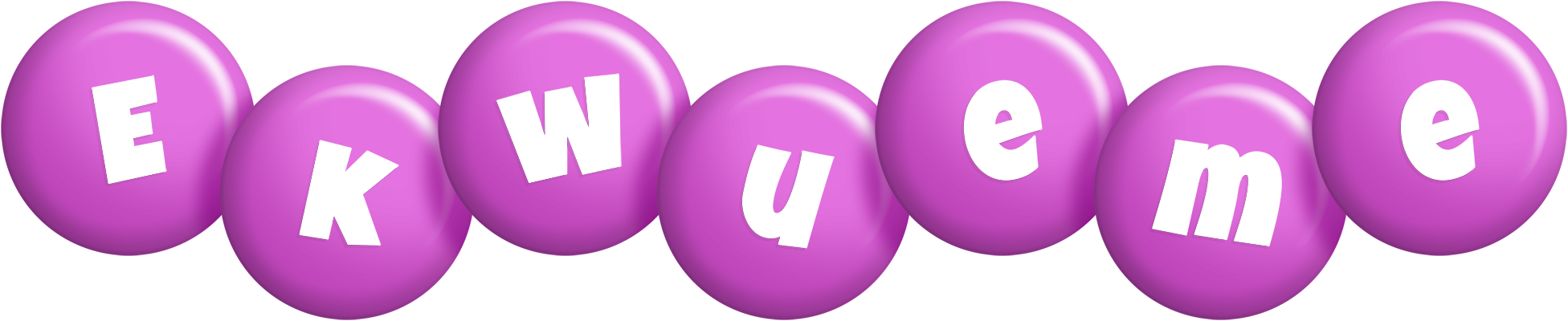 Ekwueme candy-purple logo