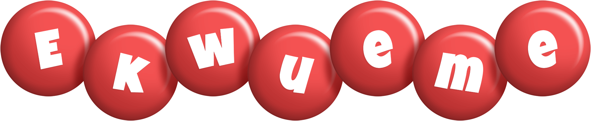 Ekwueme candy-red logo