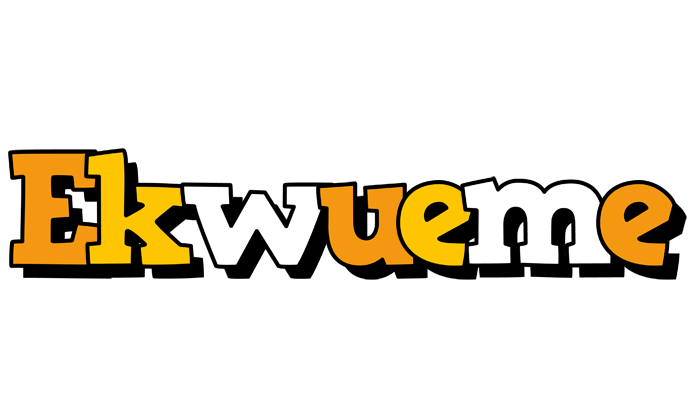 Ekwueme cartoon logo