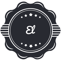 El badge logo