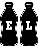 El bottle logo