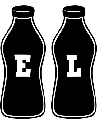 El bottle logo