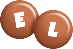 El candy-brown logo