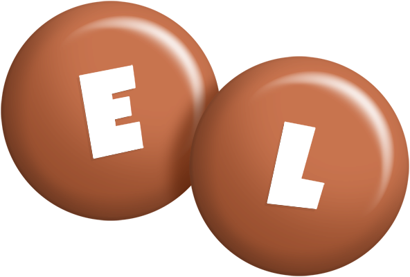 El candy-brown logo