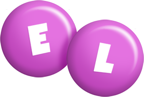 El candy-purple logo