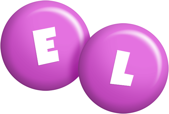 El candy-purple logo