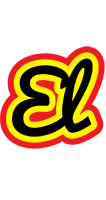 El flaming logo