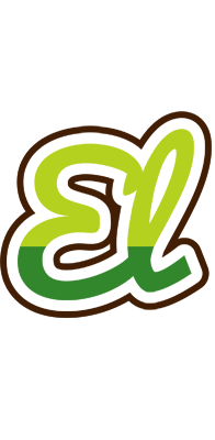 El golfing logo
