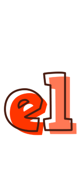 El paint logo