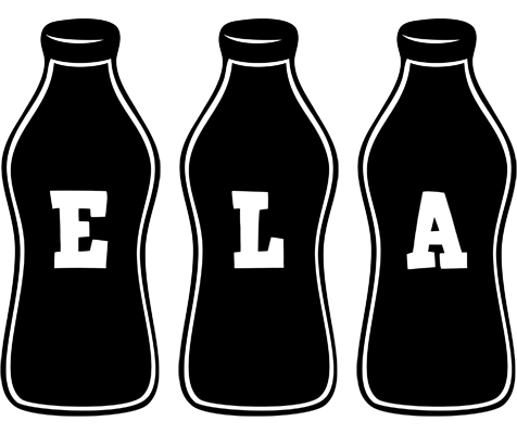 Ela bottle logo