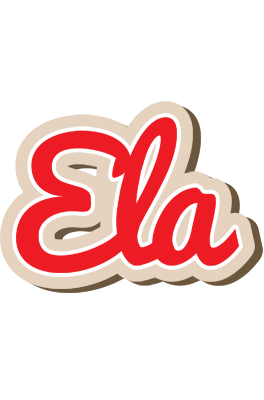 Ela chocolate logo