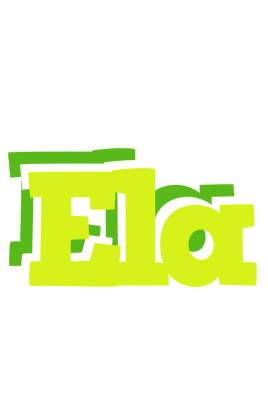 Ela citrus logo