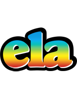 Ela color logo