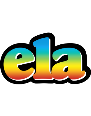 Ela color logo