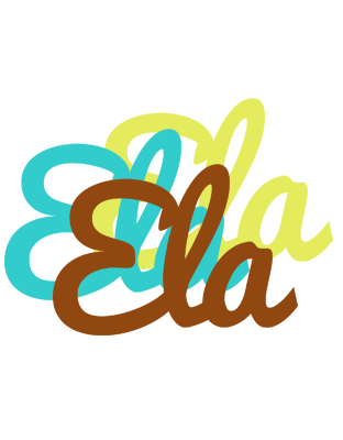Ela cupcake logo