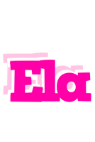 Ela dancing logo