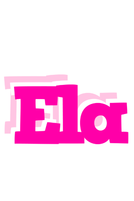 Ela dancing logo