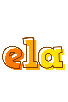 Ela desert logo