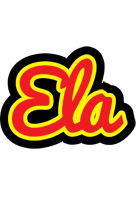 Ela fireman logo