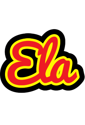 Ela fireman logo