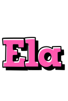 Ela girlish logo