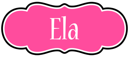 Ela invitation logo