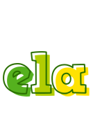 Ela juice logo