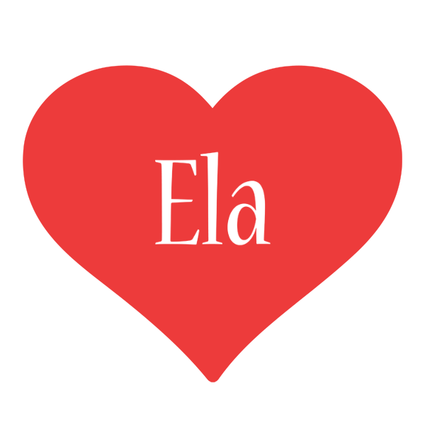 Ela love logo